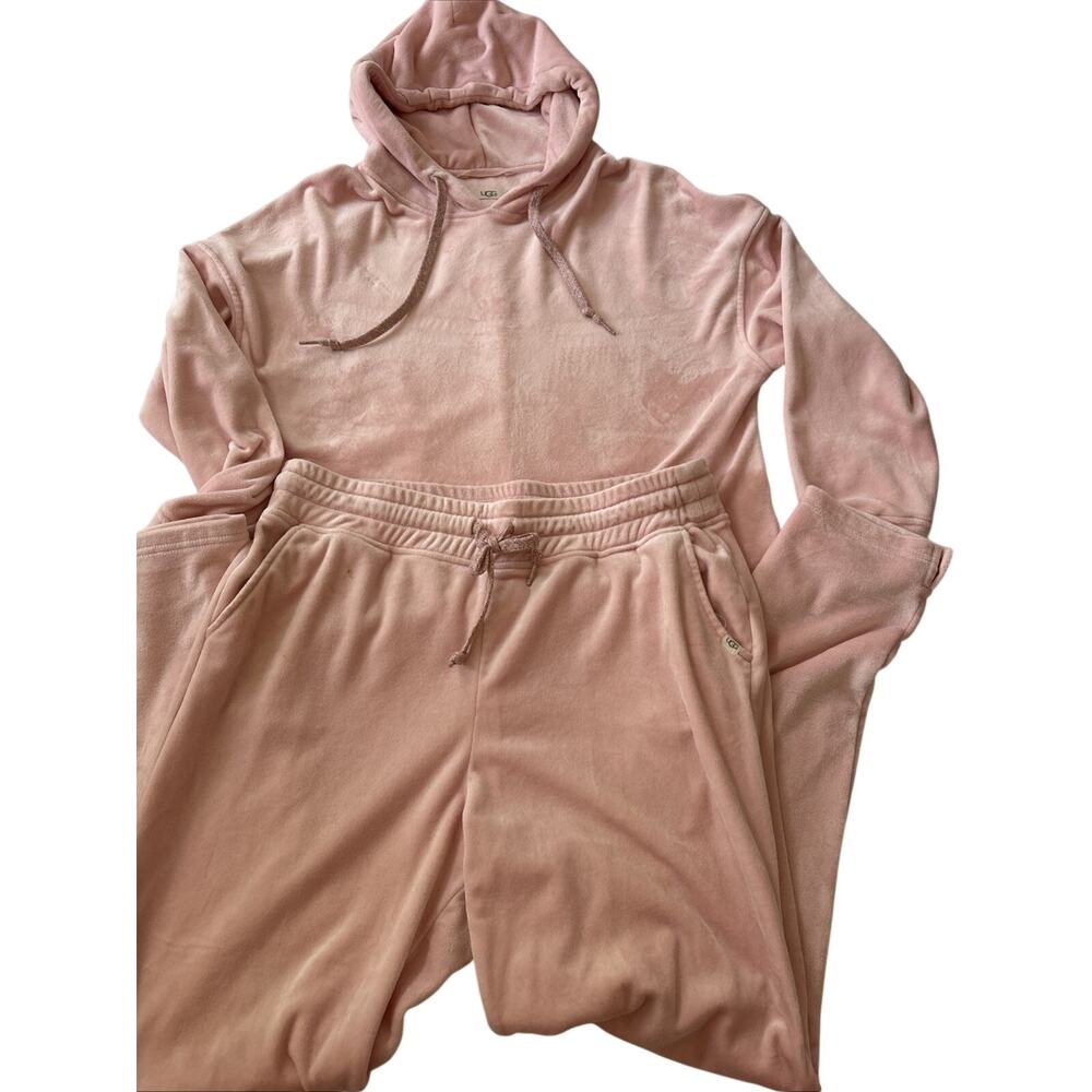 EUC UGG Women's Hoodie Jogger Pant Set ~ Fresh (peach) Size L